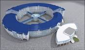 Facade design for Federal multidisciplinary medical center for 270 beds in Beslan, RNO-Alania, Russia