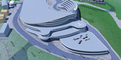 В мастерской разработана концепция лыжного стадиона 